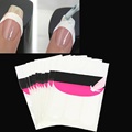 10pcs French Nail Art Tips 3 Style Nails Form Fringe Guides Sticker DIY Manicure Stencil tool