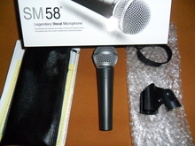 Hot Sale!!! 58 Wired Dynamic Cardioid Handheld Karaoke Microphone Professional Microphone 58LC SM Wired Microphone Mike Mic