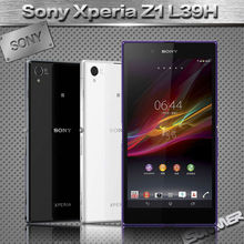 Original Unlocked Sony Xperia Z1 L39h Cell phones 20.7MP camera WiFi 3G 5.0 inch screen Quad core 16GB ROM Refurbished Phone