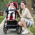 2017 New Fashion Baby Stroller Portable Sunshade Baby Car High Landscape Universal Shockproof Folding Baby pram