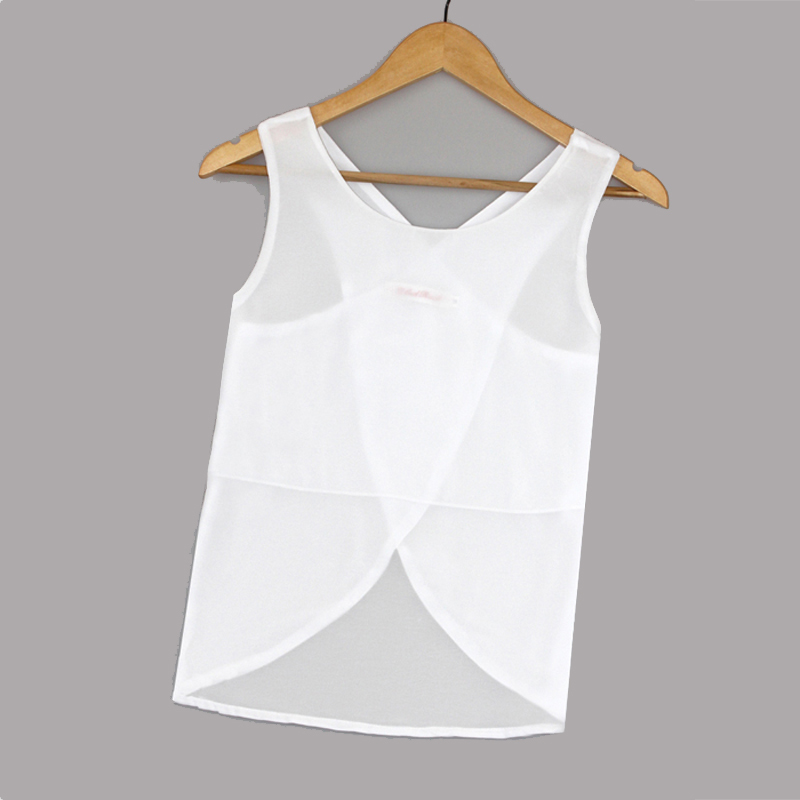 Free Shipping 2015 Summer Women Blouses Candy Color Casual Lady Shirts Sexy Backless Strap Chiffon Blouse