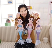 55cm New Same As The Mermaid Movie BigSoft Children Lovers Birthday Christmas Presents for beautiful birthday gift 1pcs