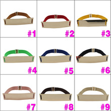 Elastic Mirror Metal Waist Belt Metallic Bling Plate Wide Band For Women Ladies Accessories HB88