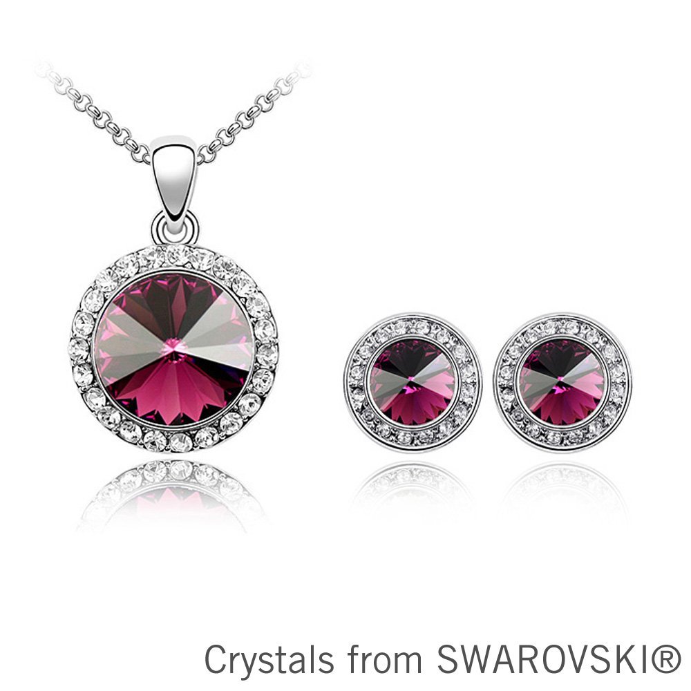 2015 christmas gift 5 colors round crystal necklace 2015 christmas gift 5 colors round crystal necklace
