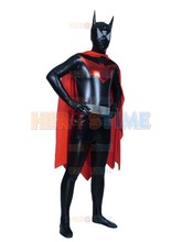 Batman Superhero Costume shiny metallic fullbody adult halloween cosplay costumes for men zentai suit