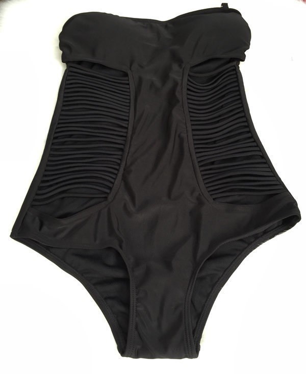 2015-Fashion-Sexy-women-black-one-piece-swimwear-bandage-cut-out-swimsuit-bathing-suit-beach-wear (3)