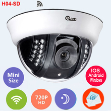720P wireless security ip cam with SD card slot wifi megapixel outdoor waterproof HD onvif home CCTV camera