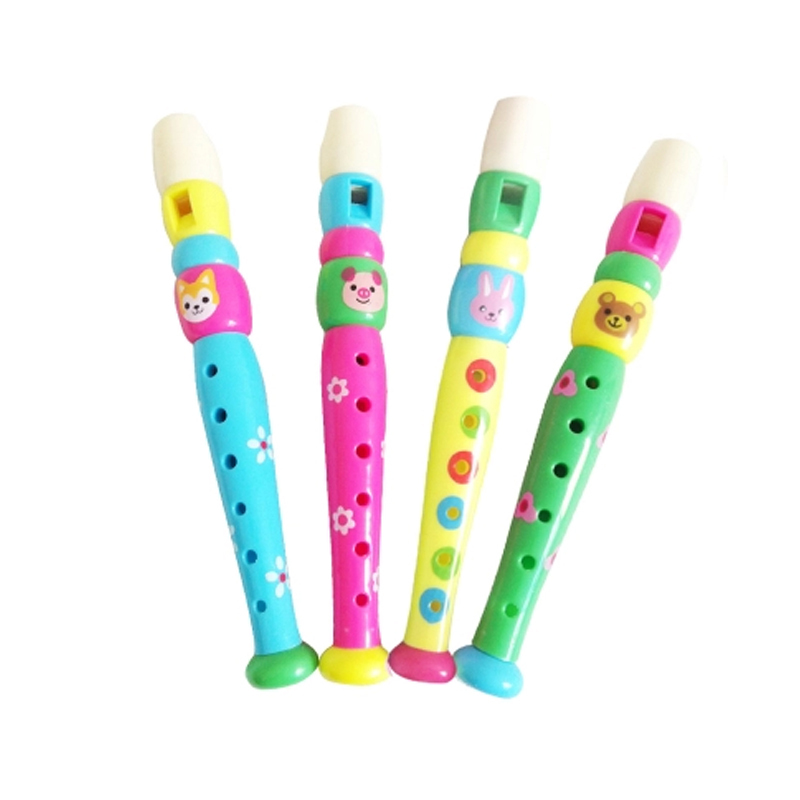 Plastic Kid Piccolo Flute Musical Instrument Early Education Toy DD 002