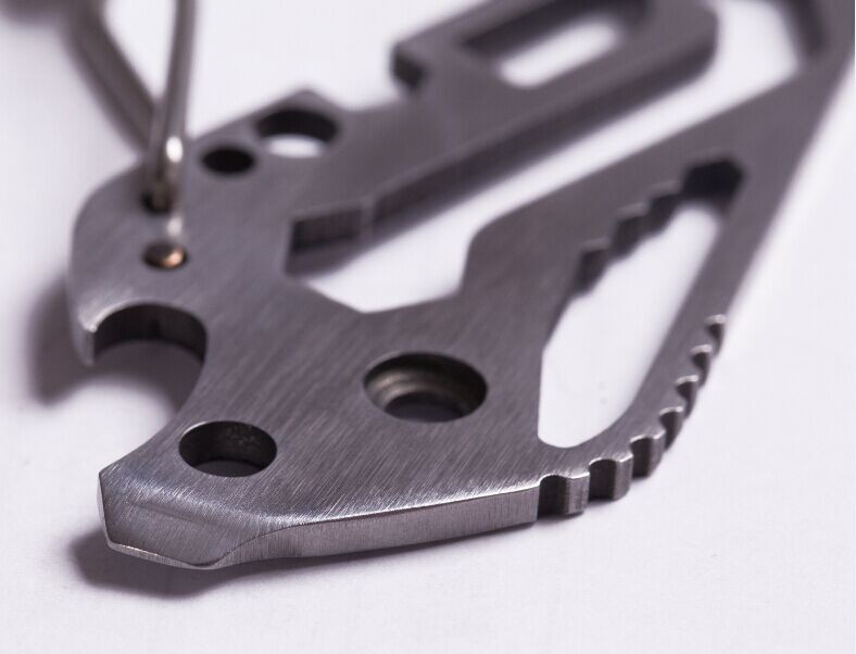 Description Picture 5 of itemEDC Multifunctional carabiner Key organizer stainless steel multi tool utility gadget pocket holder clip camp travel kit