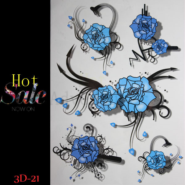Blue Rose Tattoo Promotion Shop For Promotional Blue Rose