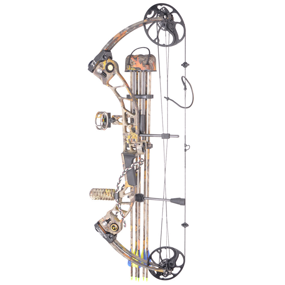 2015 New design Hunting bow and arrow set compound bow archery bow sets camo and carbon