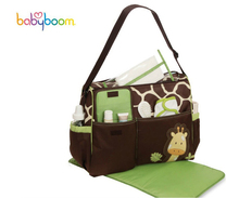 2015 New 3Pcs MultiFunction Baby bag Diaper Bags Mummy Bags Should Bag For Baby Handbag Tote