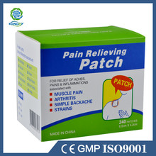 Big Discount 240 pcs lot Menthol Natural Pain Relief Patch 6 5x4 2cm Joint Pain Relief