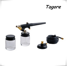 Tagore TG138 barato alimentación por sifón 0.8 MM Single Action Air Brush arma de aerosol para arranque o principiante