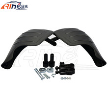 black Universal Plus Size motorcycle motocross handguards mx hand guard windproof wind proof potective gears motor protect ATV