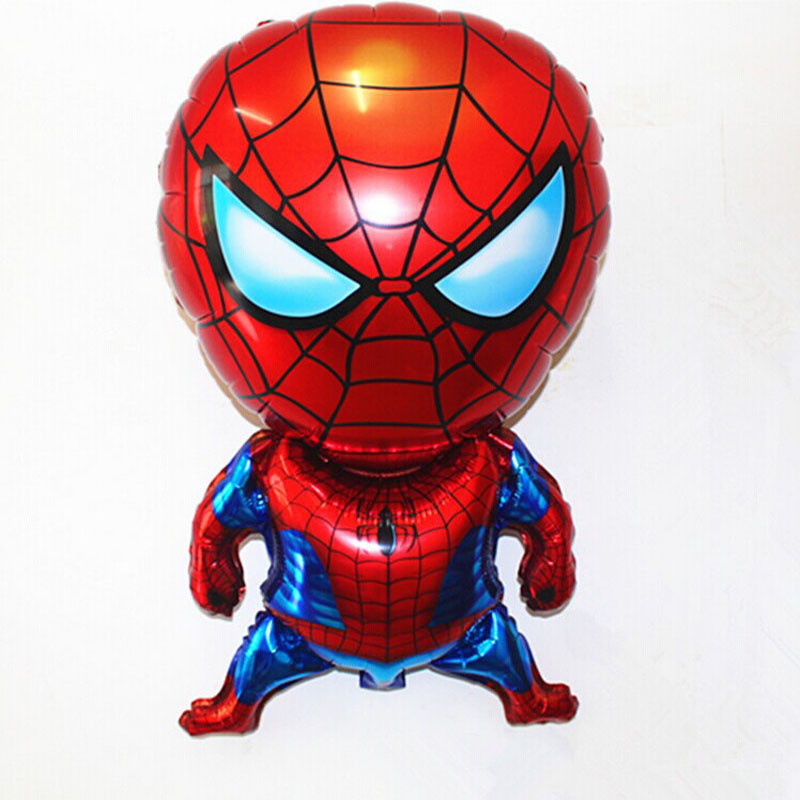 spiderman ironman hulz foil children balloons caricature birthday ornament wedding birthday party inflatable foil air balloons  3