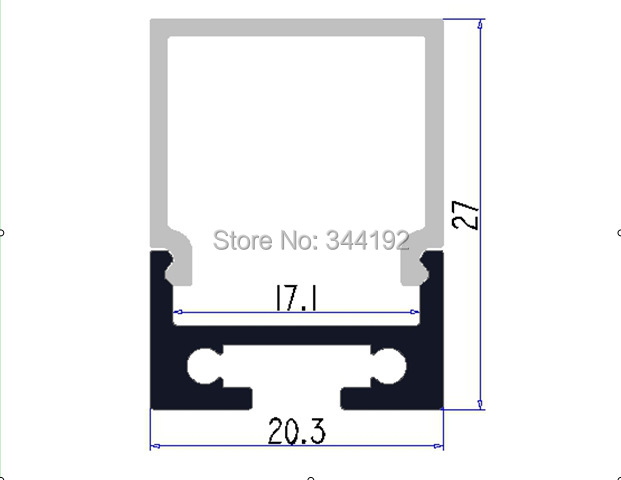 Modern Linear Light Suspending Aluminium Led Strip Light Connectors