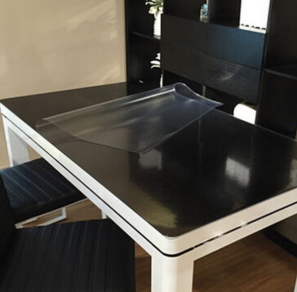 Wholesale Super Soft Glass Table Covers Clear PVC Table Cloth Thick 0