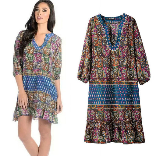 TROPICAL SHORT DRESS tropical short dress:
