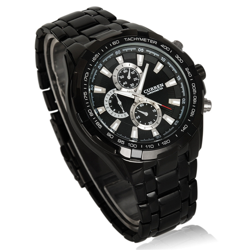 Curren relogios masculinos 2015 Luxury Brand Watch Men Fashion Watch Quartz Business Casual Wristwatch Full Steel