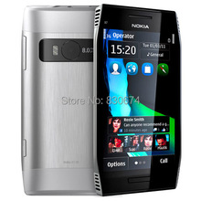 Original Nokia X7 Symbian S60 8MP Camera 4 inch Cell Phone 256 RAM 1GB ROM GPS