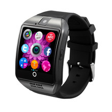 Bluetooth Smart Wrist Watch Phone Q18 with Camera FM Radio TF SIM Card Slot Sleep Monitor Sedentary Reminder Voice Record