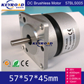 Circle Fuselage 36V 4000rpm 32W 0 055N m Brushless DC Motor With Hall feedback 3 phase