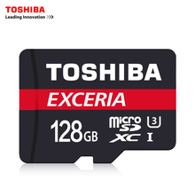 Toshiba U3 Memory Card Micro SD Card 128GB Class10 UHS-1 SDXC U3 Flash Memory Microsd for Smartphone/Table 90M/s With Adapter