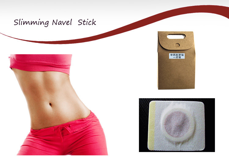 40 Pcs a lot Slimming Navel Stick Slim Patch Weight Loss Slimming Creams Burning Fat Chinese