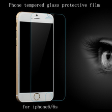 0.3mm Tempered Glass Film for iPhone 6s 9H Hard 2.5D Screen Protector for iPhone 6 6s 6 plus SE 4 4S with Clean Tools