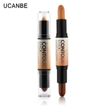Brand Corrector Creamy 2 Colors Face Concealer Highlight Contour Stick Makeup Waterproof Contouring Highlight Concealing Blemish