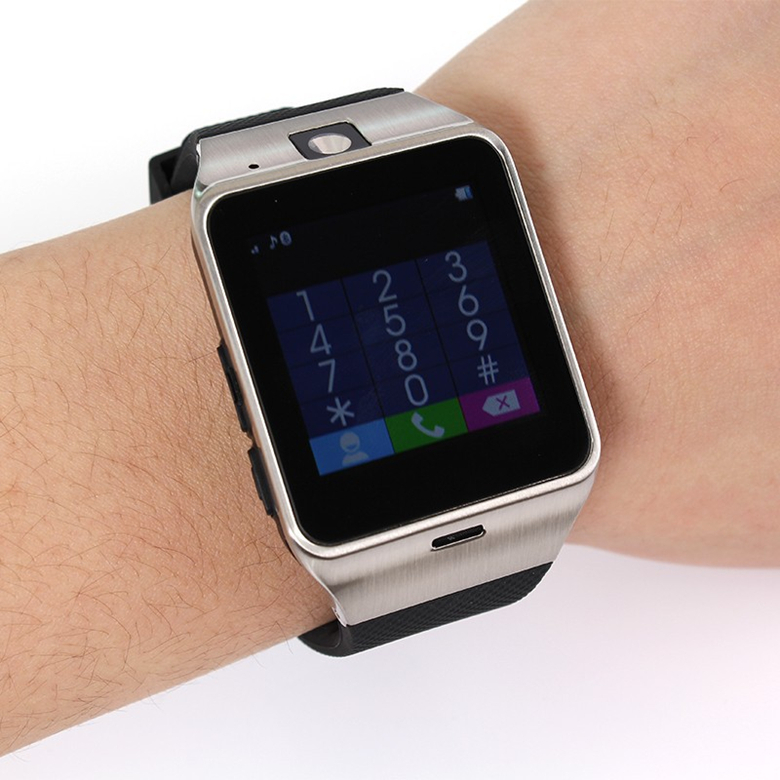 Bluetooth Smart  GV18  NFC    SIM  Smartwatch  iPhone6 Samsung Android   
