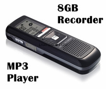 Hidden voice recorder PRO 8GB 650Hr USB Digital Audio Voice Telephone Recorder Dictaphone MP3 Player Free Shpping