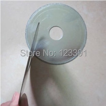 Envío gratis de calidad estupenda 2 unids 110 * 0.2 * 20 * 10 mm llanta continua cuchilla de diamante especialmente para actualización mármol cuchilla de corte