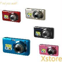 Free shipping professional digital camera Shiningintl’s 15 MP MAX/2.7″ TFT LCD 5X optical zoom
