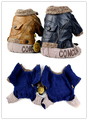Handsome Cool Style Male Dog Clothes Leather Clothing For Pet Puppy Cat Jacket Dog Winter Coat