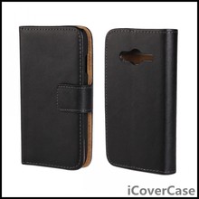 Stand TV Wallet Genuine Leather Case for Samsung Galaxy Ace 4 LTE G313 LTE SM G313F