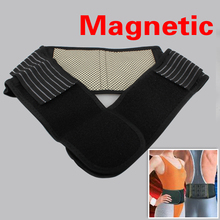 Adjustable Self heating Lower Pain Relief Magnetic Therapy Back Waist Support Lumbar Brace Belt Double Pull