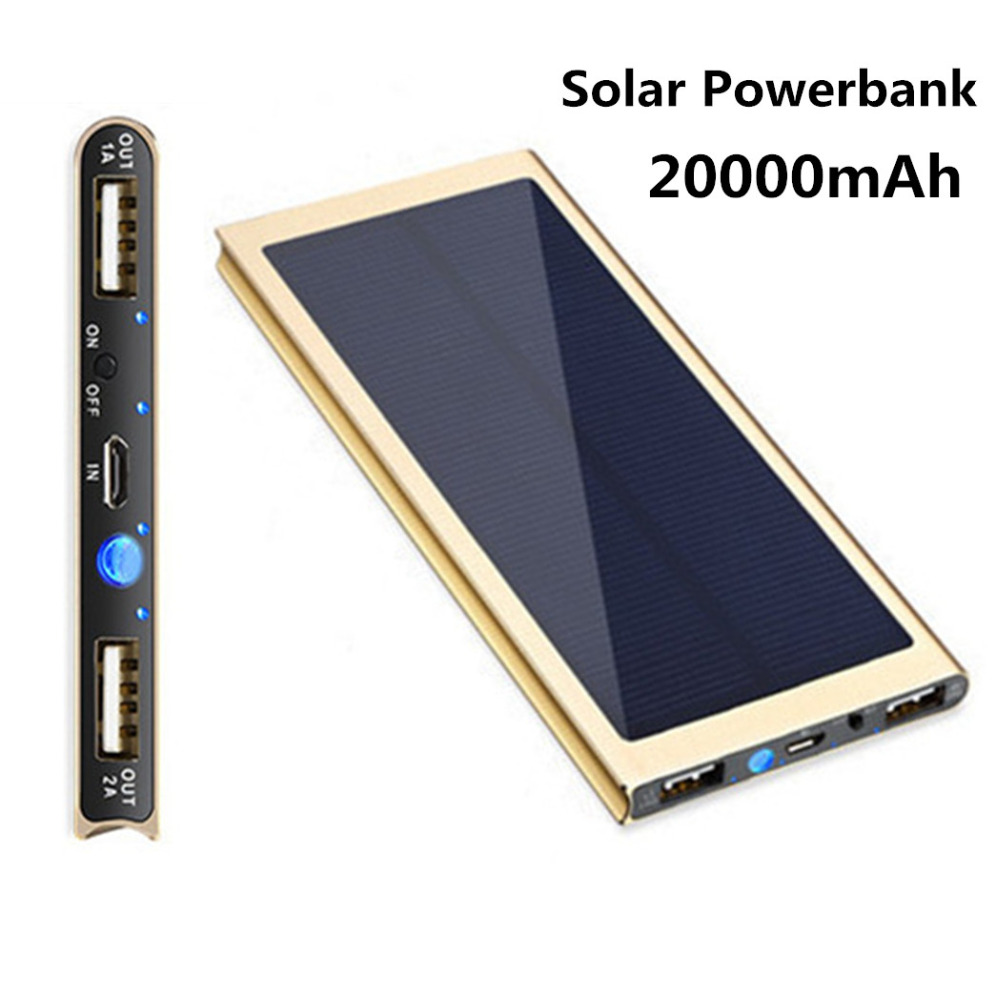Solar Power Bank Dual USB Power Charger External 10000mAh Solar Battery Portable Powerbank External Pack for Xiaomi Phone SL42 Solar Power Bank Dual USB Power Charger External 10000mAh Solar Battery Portable Powerbank External Pack for Xiaomi Phone SL42