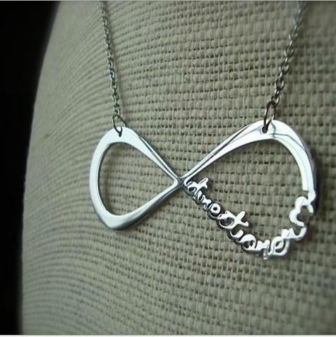 2014 N243 new dsign jewlery one direction and infinity symbol pandent necklace free shipping