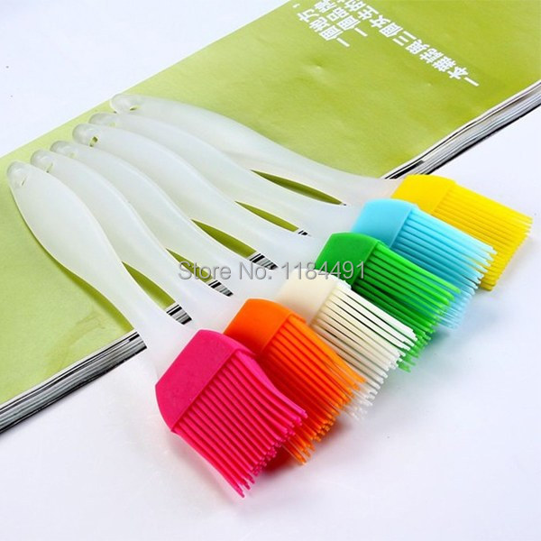 1PCS Safety Cooking Silicone Basting Brush BBQ Baking Cake Bread Pastry Utensil mwnrP