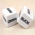 Funny Sex Dice 2 PCS a Set Sexy Romance Love Humour Gambling Adult Games Erotic Craps