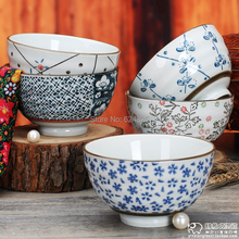 Endulge japanese style tableware ceramic rice bowl massifs 5 decorative pattern unique