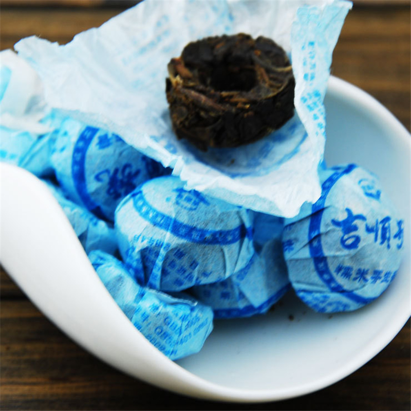 Glutinous rice Raw Mini Pu er Tea Sweet Small Bowl Packing Yunna China Green Food Slimmingn