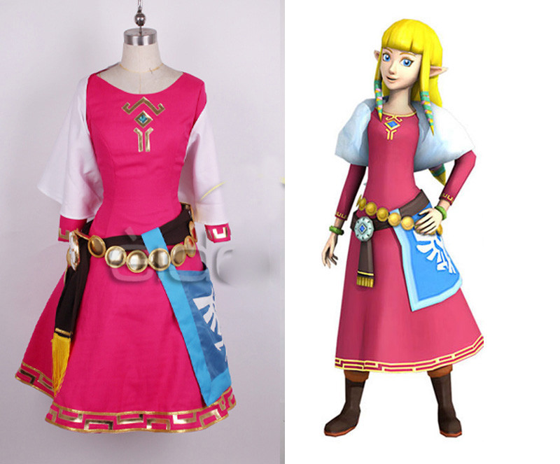 Skyward Miecz Zelda Kobiety Sukienka Cosplay Ksiezniczka Zelda Impreza Przebierana Halloween Jednolity Stroj Przebranie Na Karnawal Dostosuj Dowolny Rozmiar Dress Cowl Dress Newcostumes Italy Aliexpress