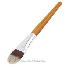 New Bamboo Handle Soft Makeup Cosmetic Foundation Powder Blush Brush Professional Beauty Tool 