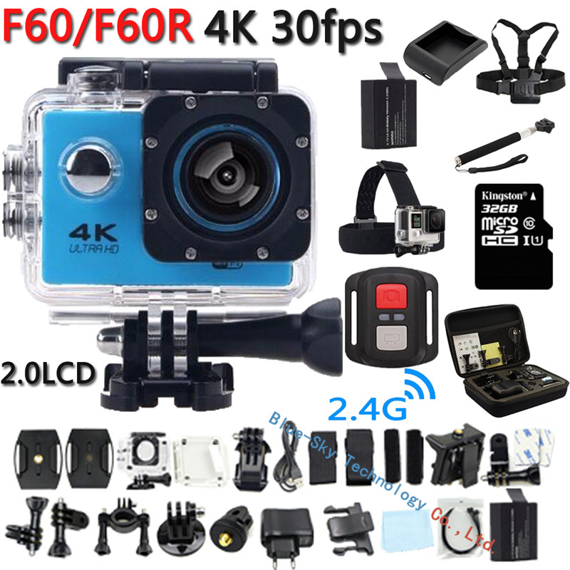 4      F60/F60R  Wi-Fi 2.0 -170D   Cam    pro  1080P @ 60fps