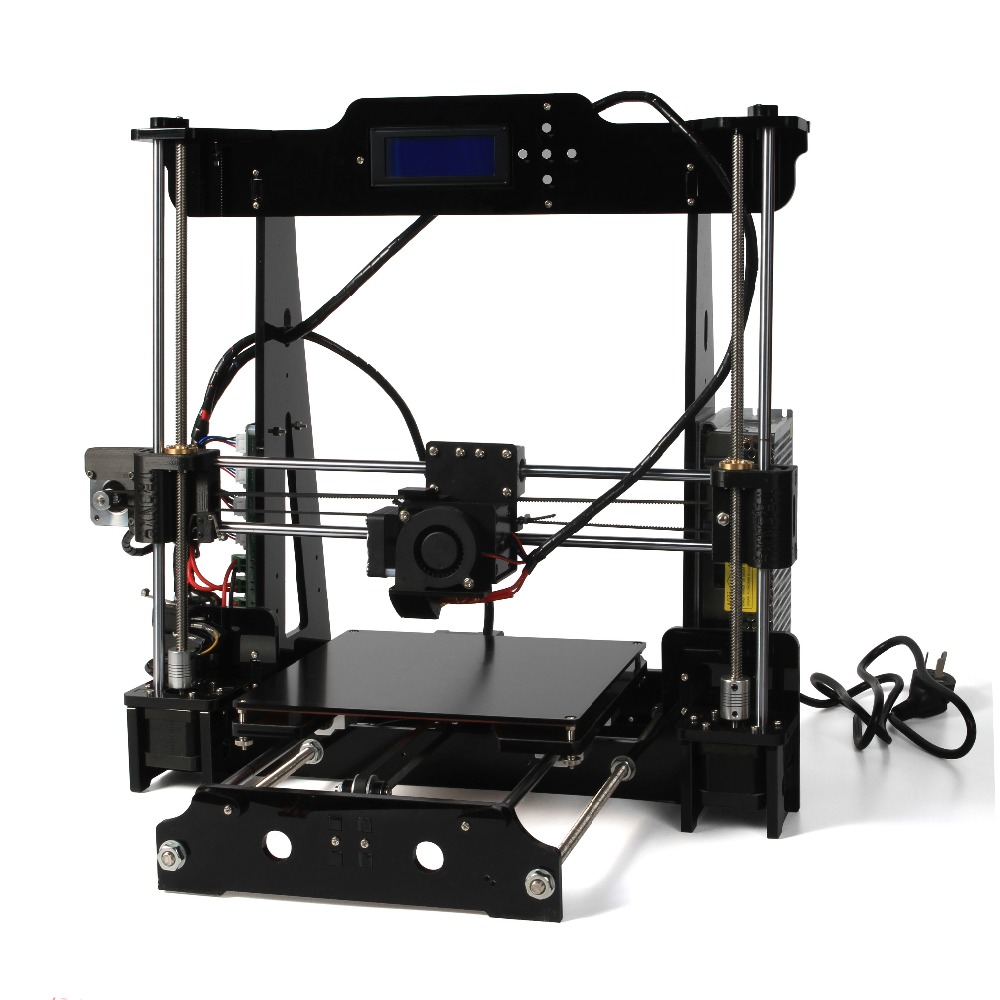 3d printer DIY Kit Reprap Prusa i3 The 8th Genaration P802 3d printer 1 Rolls Filament
