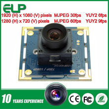 MJPEG 30fps 1920 x 1080 OV2710 100 degree no distortion Autofocus lens 2MP mini full hd usb camera board module