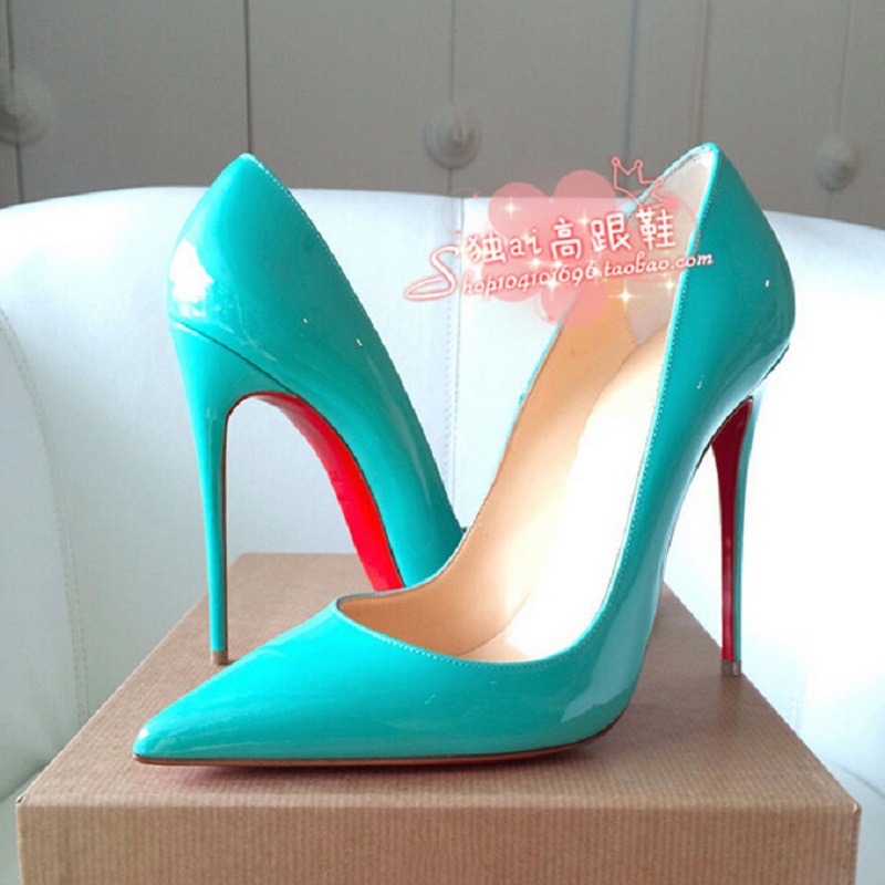 red and turquoise shoes